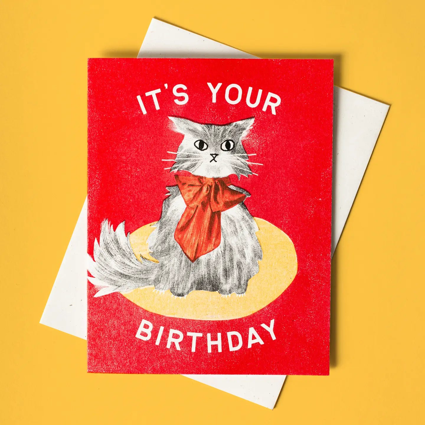Bromstad Printing Co. - Risograph-Geburtstagskarte „Es ist dein Geburtstag“