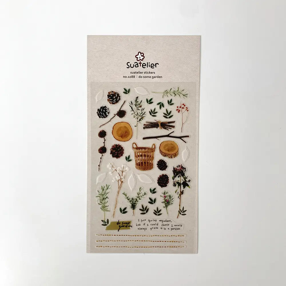 Suatelier Design - Stickers 'Do some gardening'