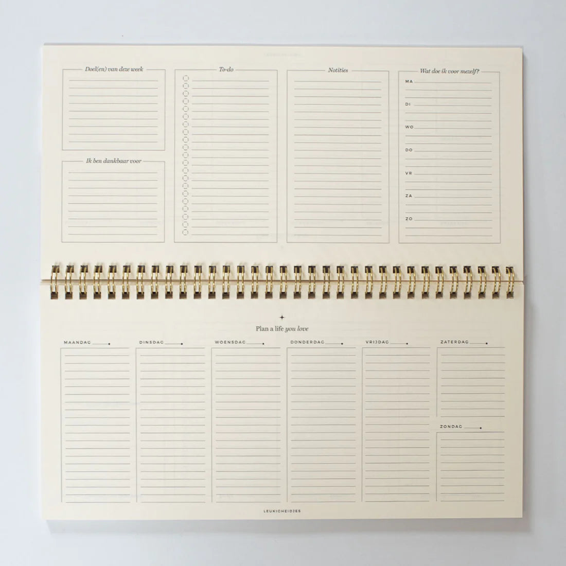 Leukigheidjes - Desk Planner (ongedateerd)