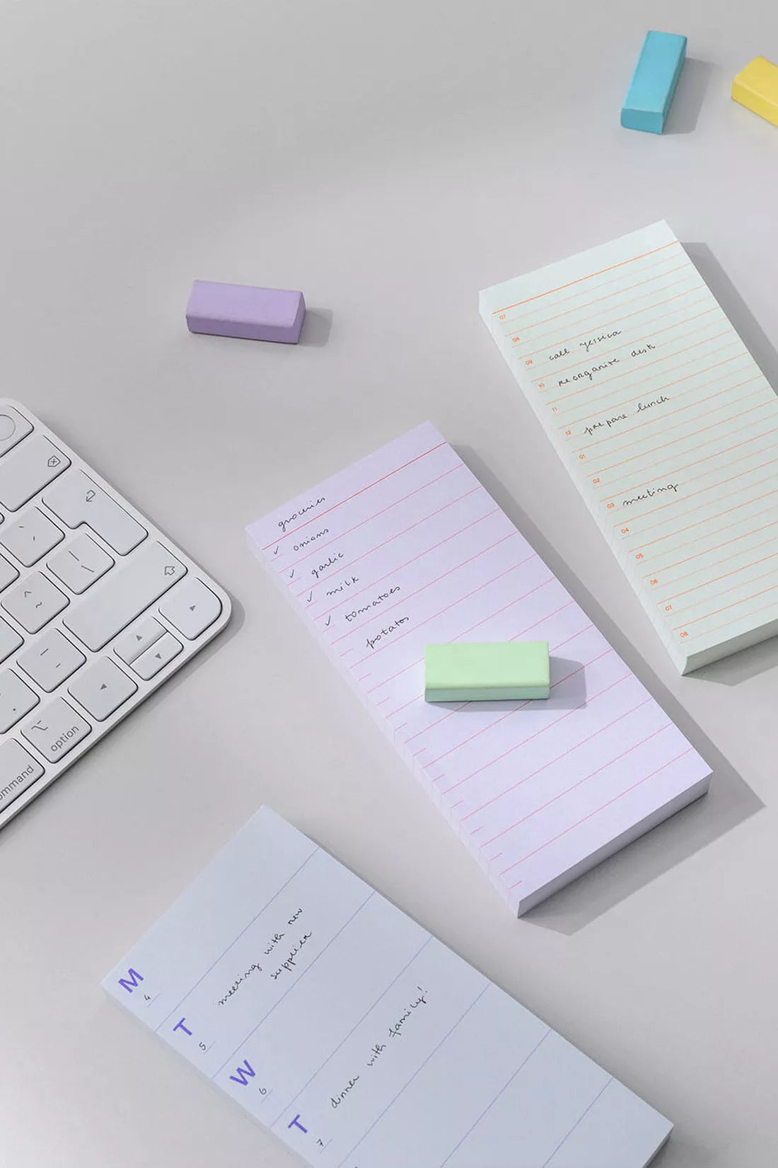 mishmash Undated Notepad - Small Weekly