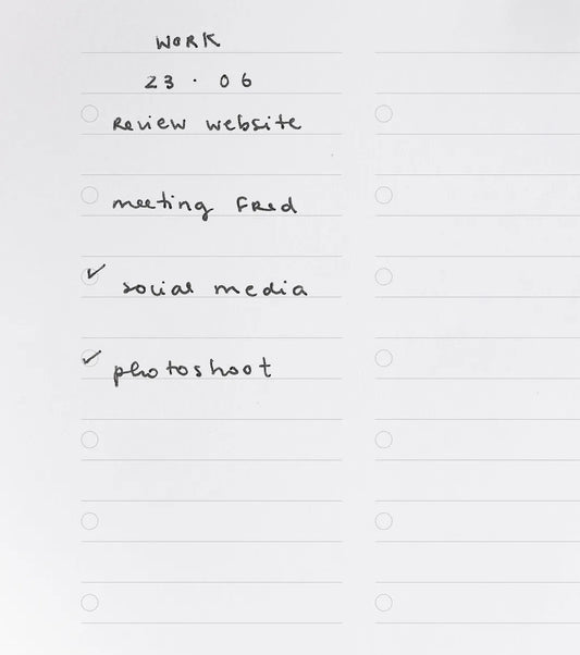 Mischmasch Nackt A5 - Sehr Peri (Checkliste)