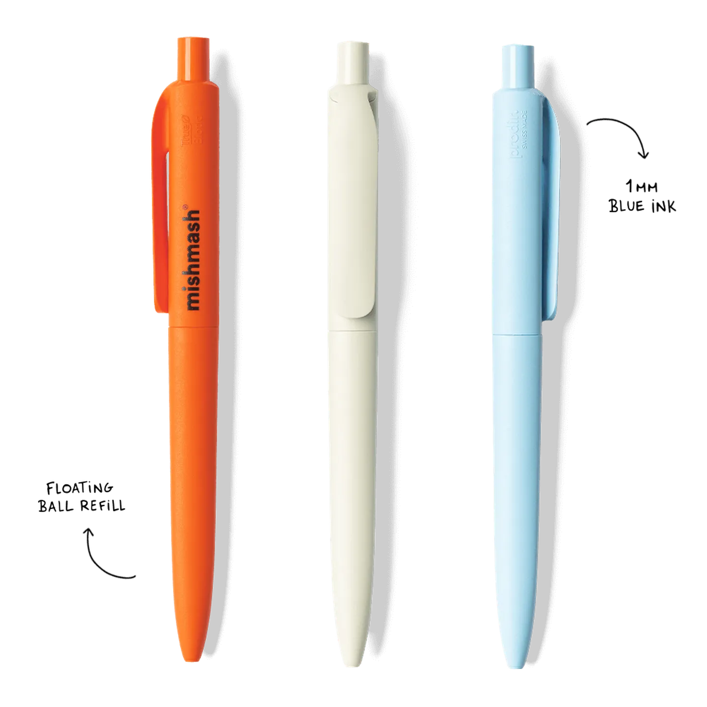 mishmash Triangle Pen - Sea Shell