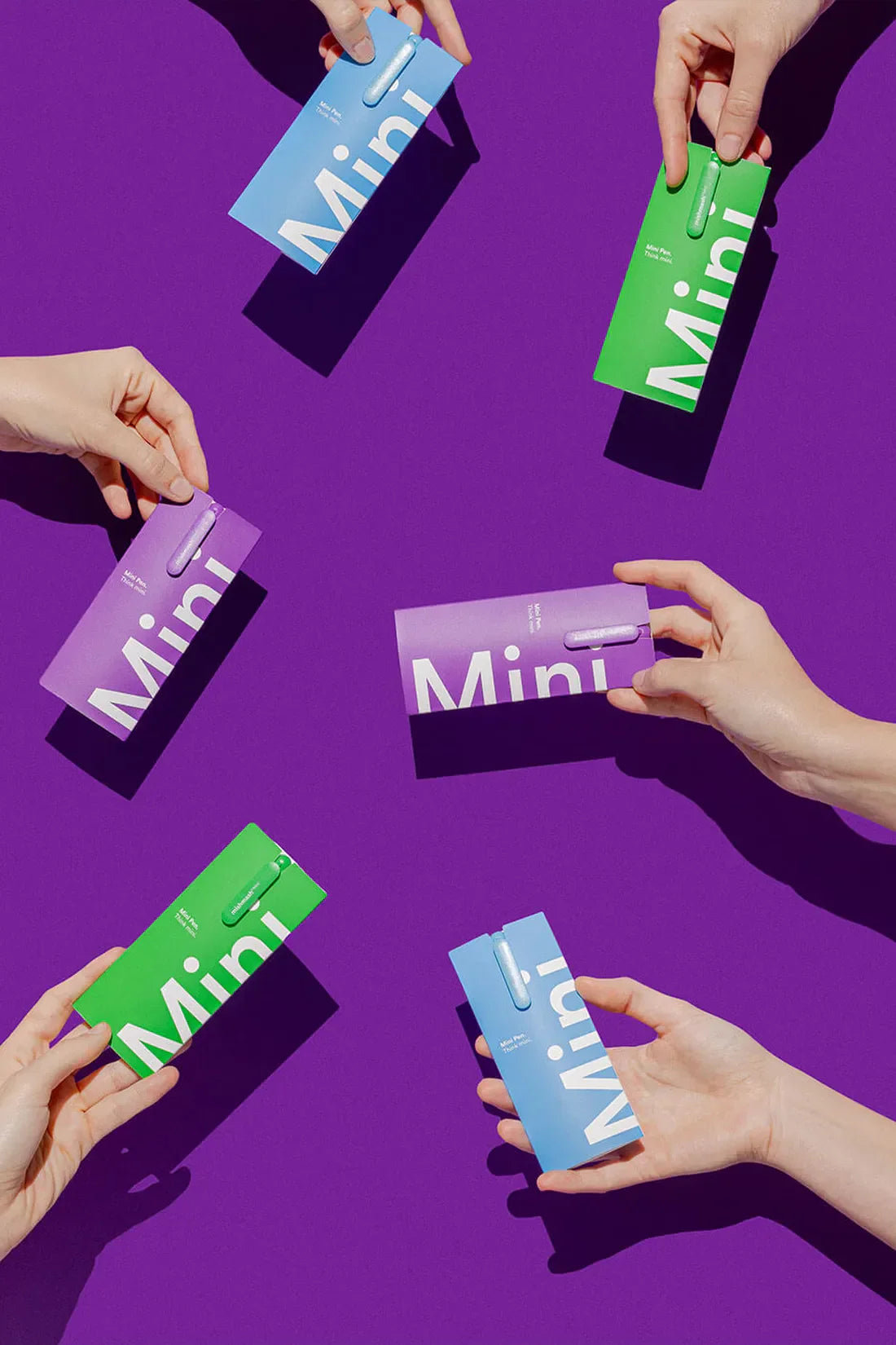 mishmash Mini Pen - Blue Air