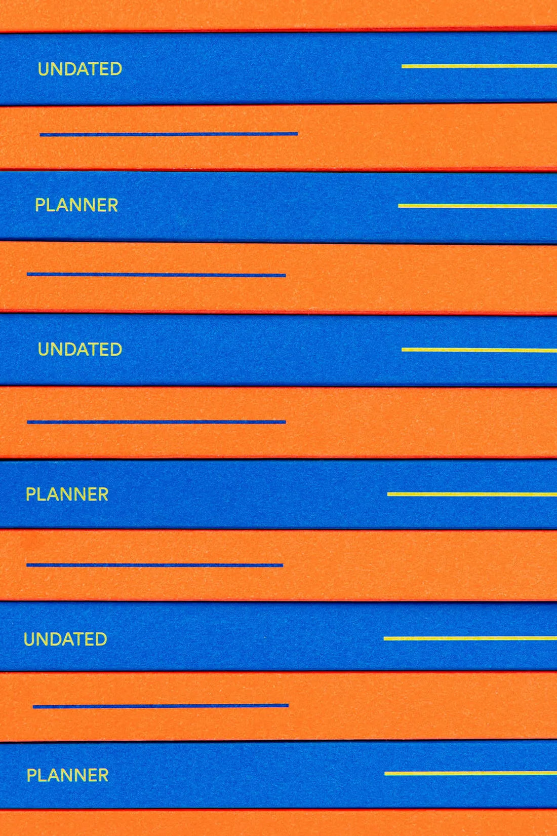 mishmash Undated A5 planner Time Block - Ember