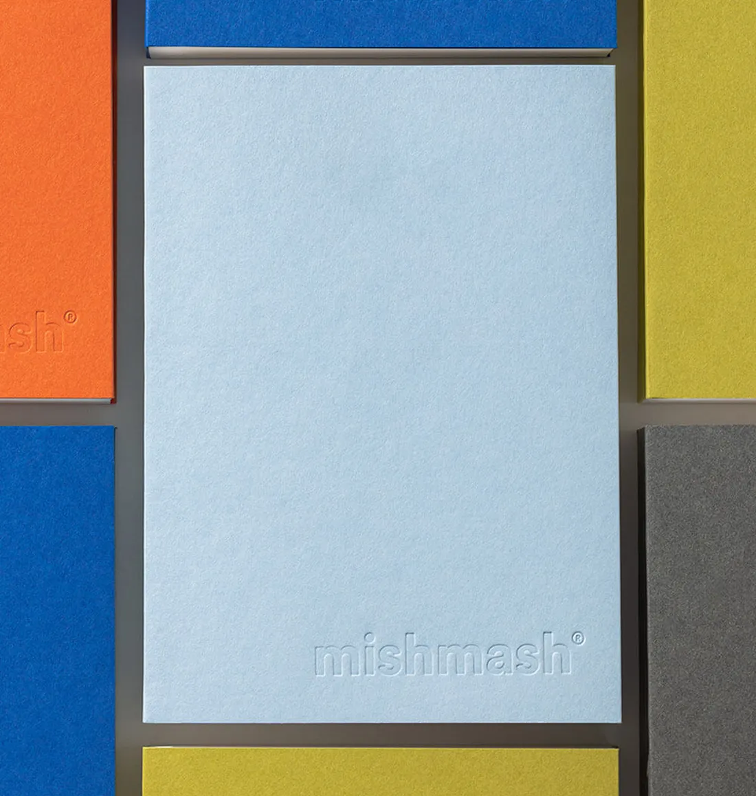 mishmash Naked A5 - Light Blue (Blanco)