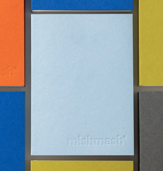 mishmash Naked A5 - Light Blue (Blanco)