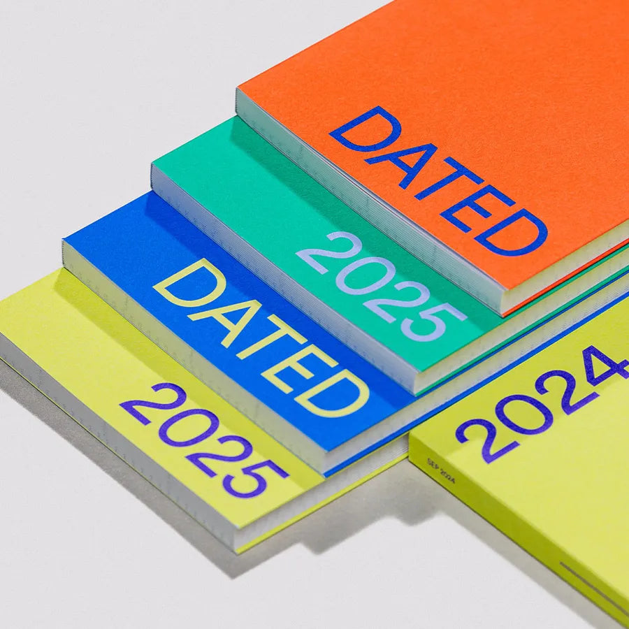 mishmash Undated A5 planner Frames - Electric Blue