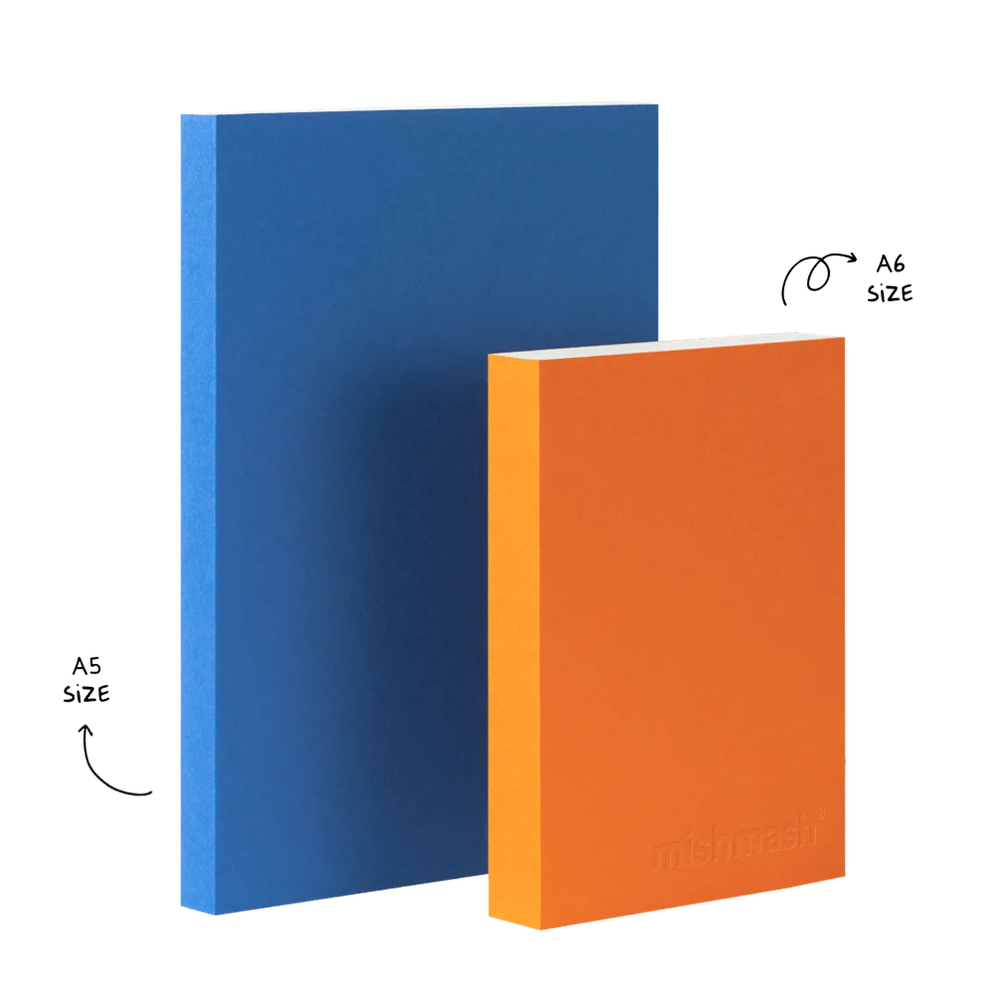 mishmash Naked A6 - Cobalt Blue (Lined)
