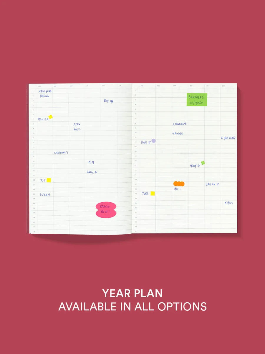 mishmash 2026 Planner Notes - Glacier