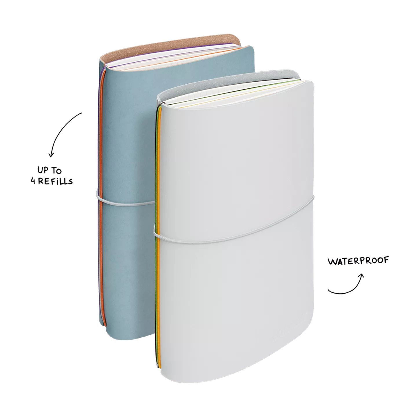 mishmash Log Cover - White