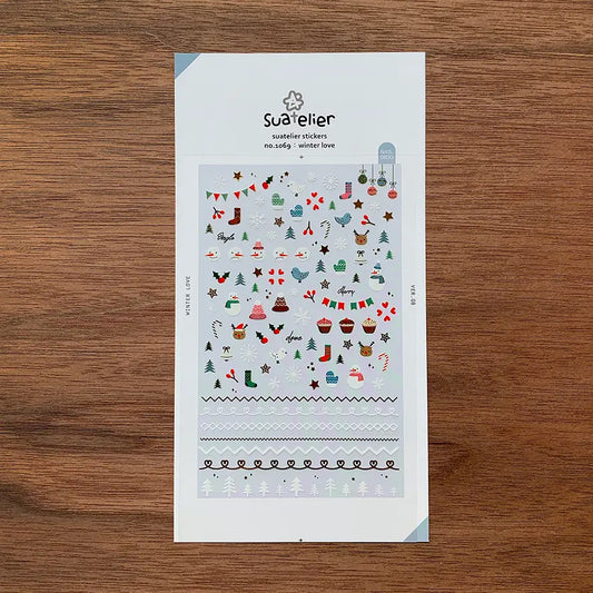 Suatelier Design Mini Stickers - Winter Love