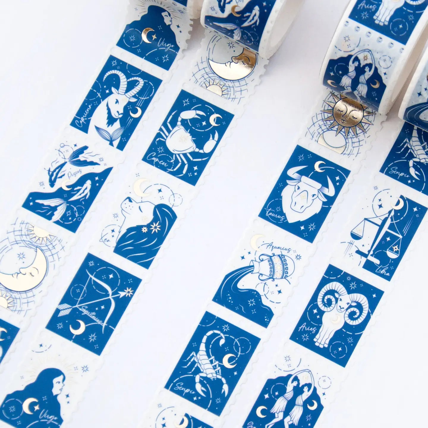 Willwa Washi tape - Zodiac Stamp