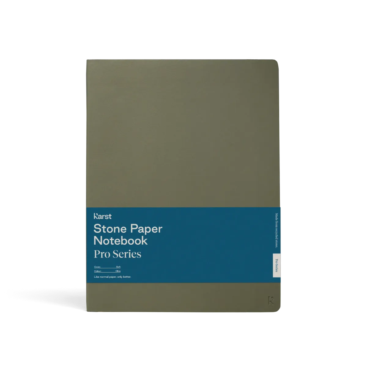 Karst Notebook Pro Series B5 Softcover - Olive (Lined)