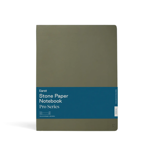 Karst Notebook Pro Series B5 Softcover - Olive (Lined)