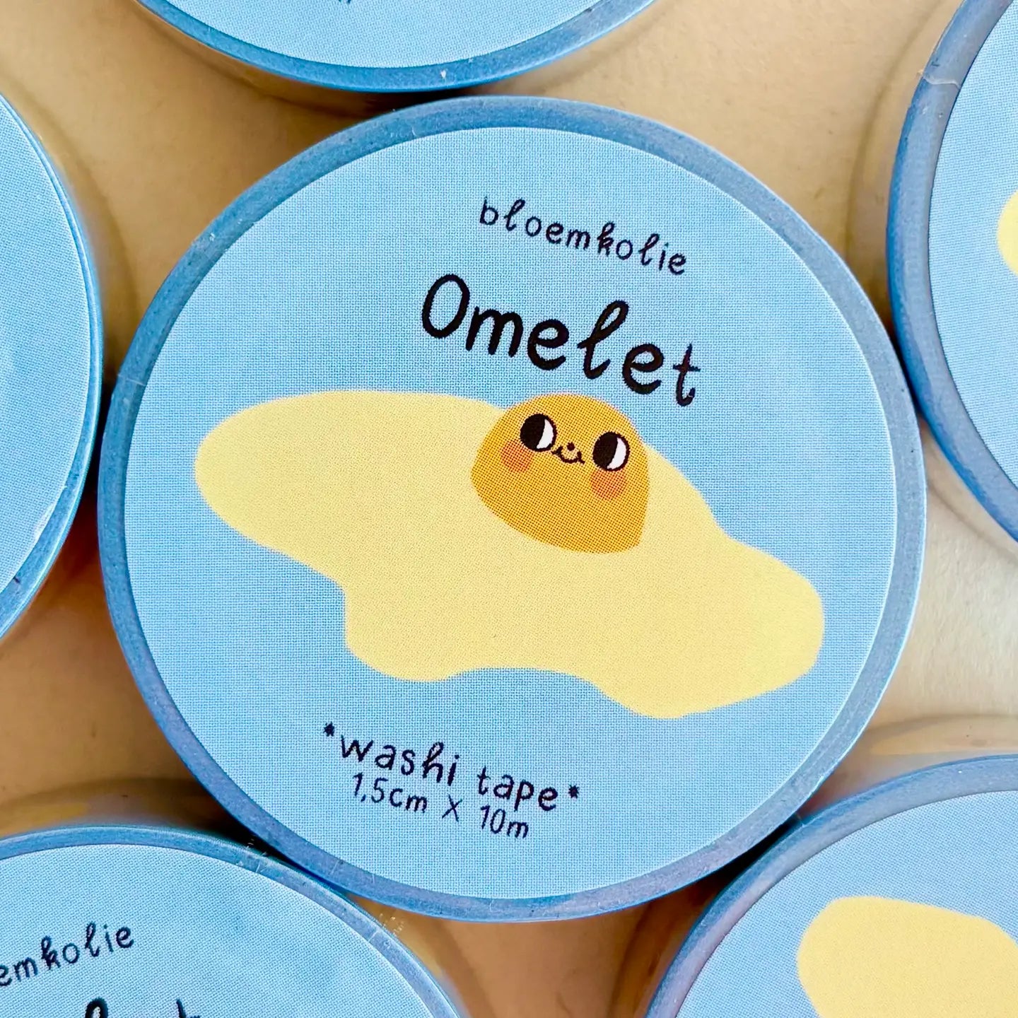 Washi Tape Omelett – Blumenkohl