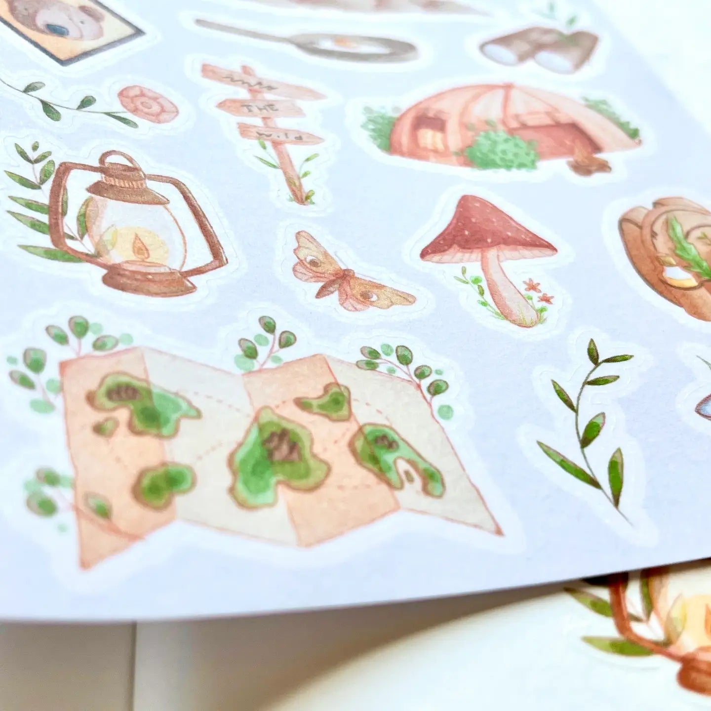 Nikki Dotti - Stickervel 'Explore' A6