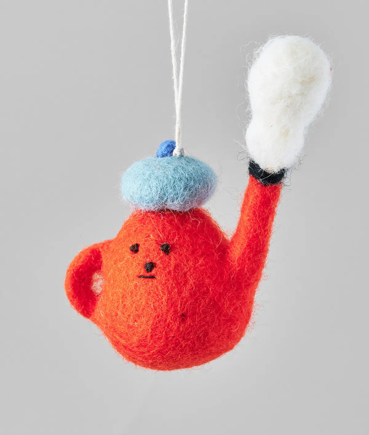 Wrap Felt Christmas Pendant - 'Teapot'