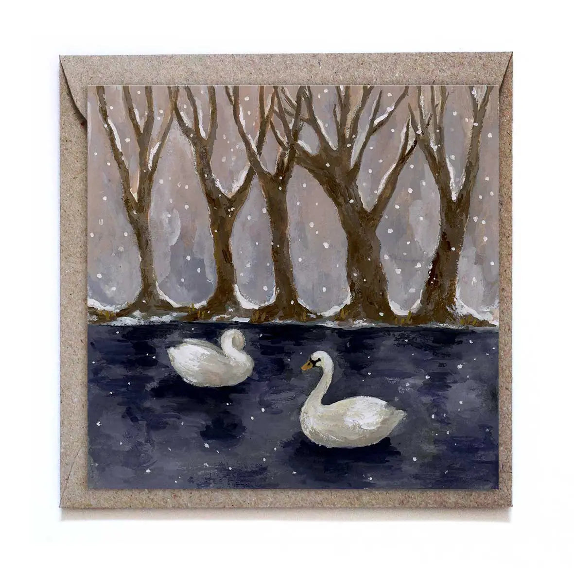 Studio Satsch Wenskaart met envelop - Winter
