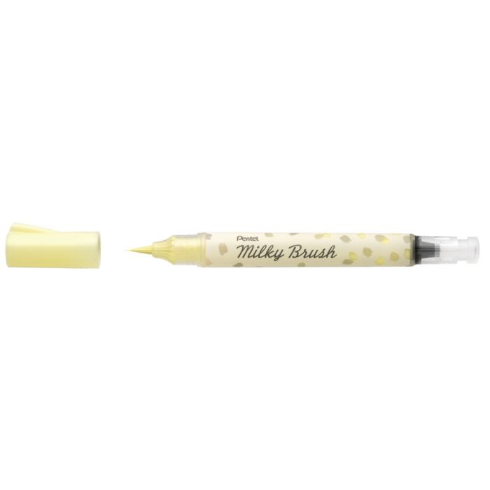 Pentel Milky Brush - Pastel Geel