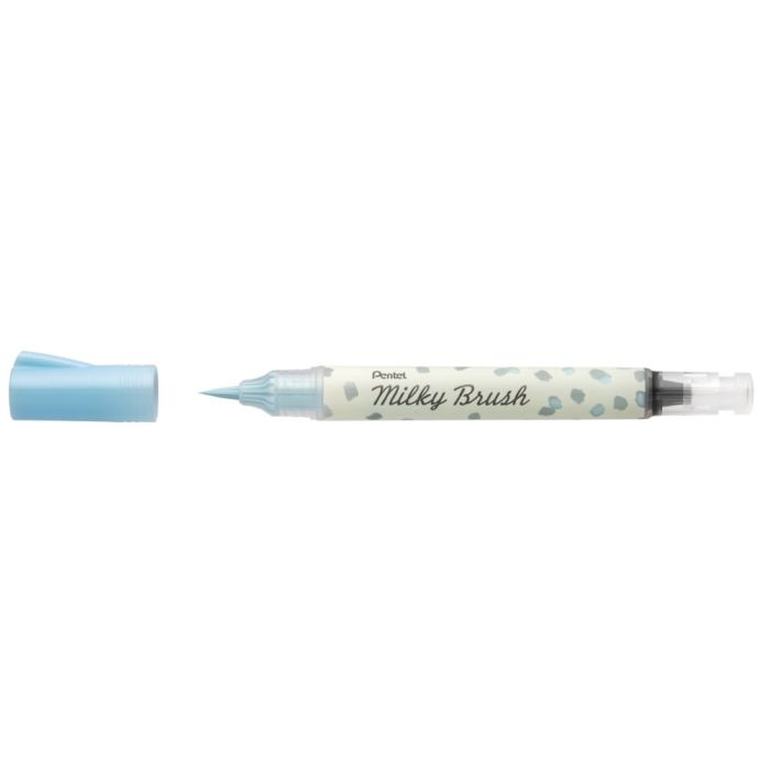 Pentel Milky Brush - Pastel Lichtblauw
