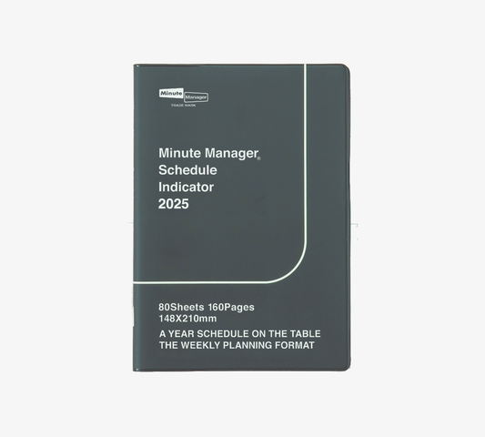 Hightide 2025 Minute Manager A5 - Gray
