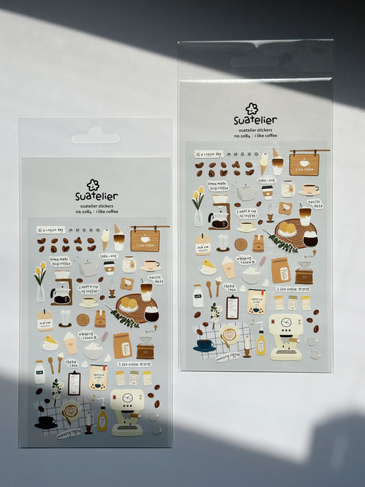 Suatelier Design - Stickers 'I like Coffee'