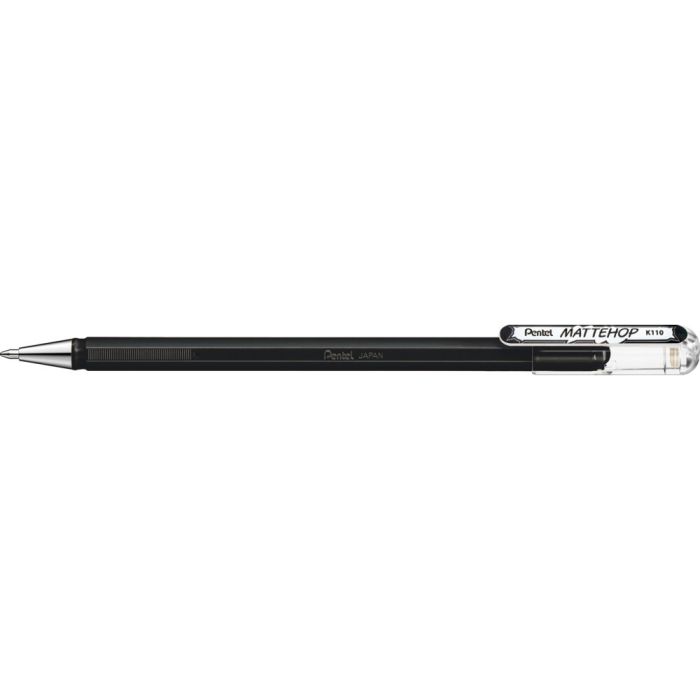 Pentel Gelroller Mattehop Gelpen - Black