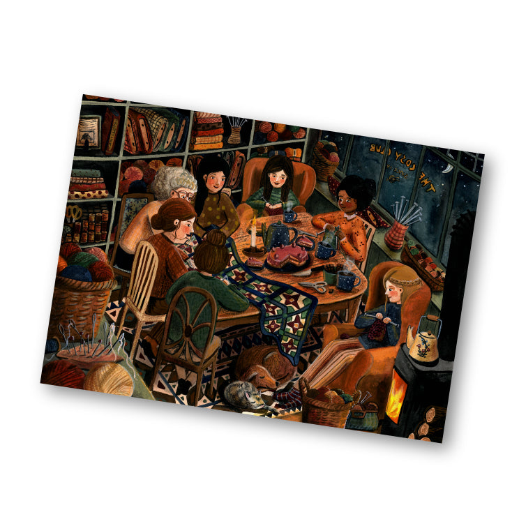 Esther Bennink - Cozy Night - Christmas card
