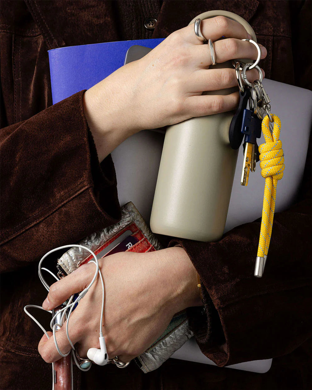 Mishmash Key Strap - Teal Crush