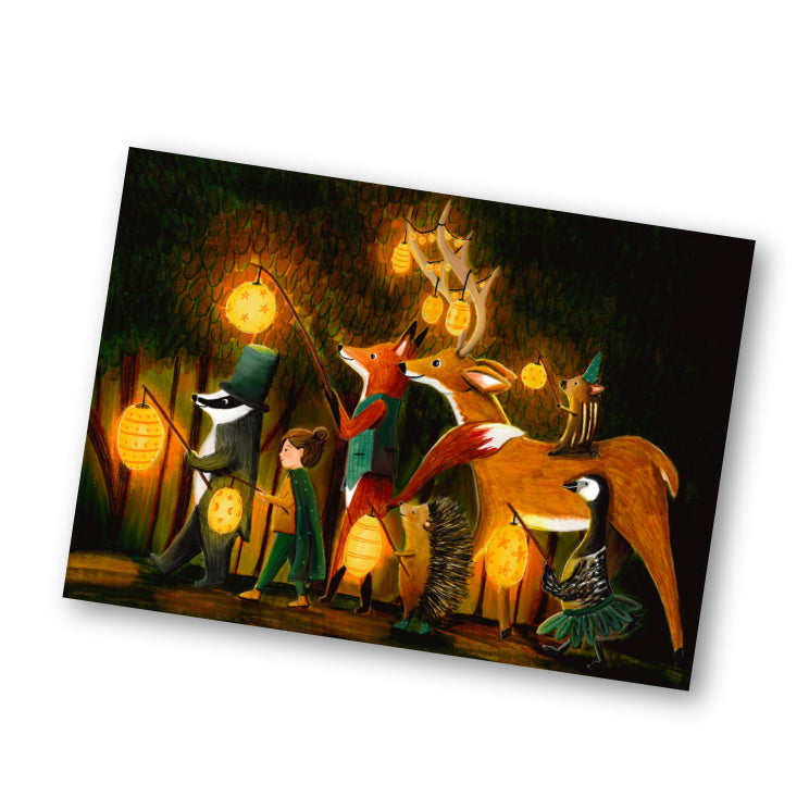 Esther Bennink - Cosy Night - Weihnachtskarte