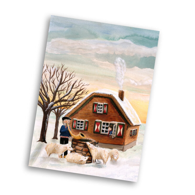 Esther Bennink - Cozy Night - Christmas card