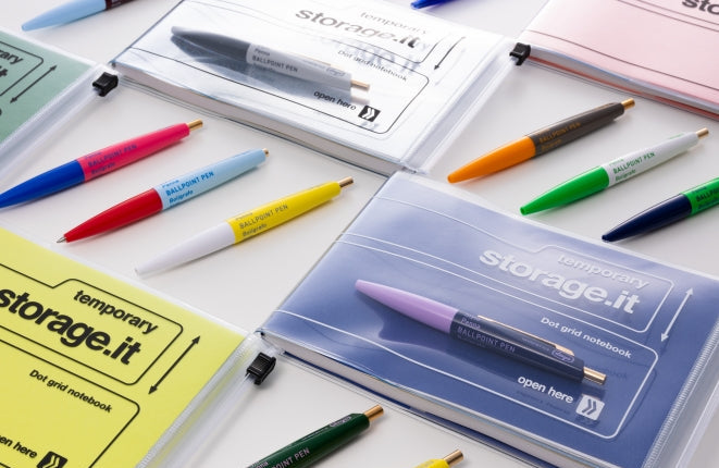 Mark’s Inc. Days x Anterique - Mini Pen Sky Blue Brown