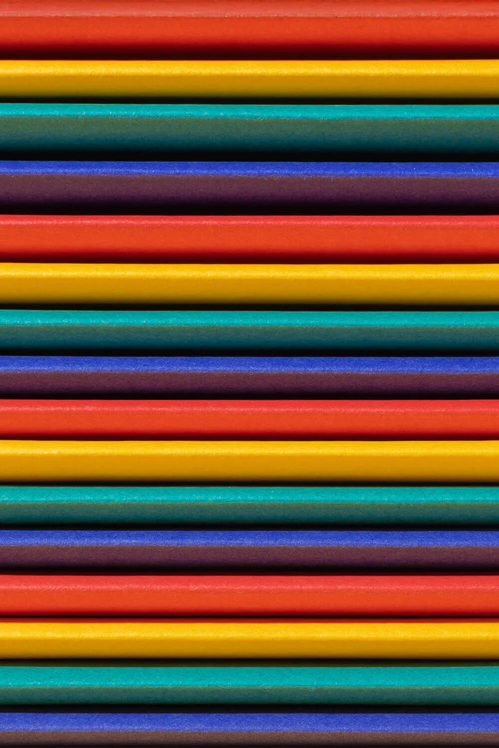 mishmash Monthly Undated Planner A4 - Violet Blue