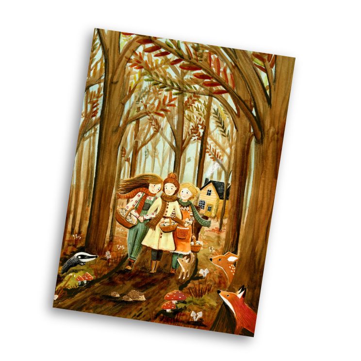 Esther Bennink - Cozy Night - Christmas card
