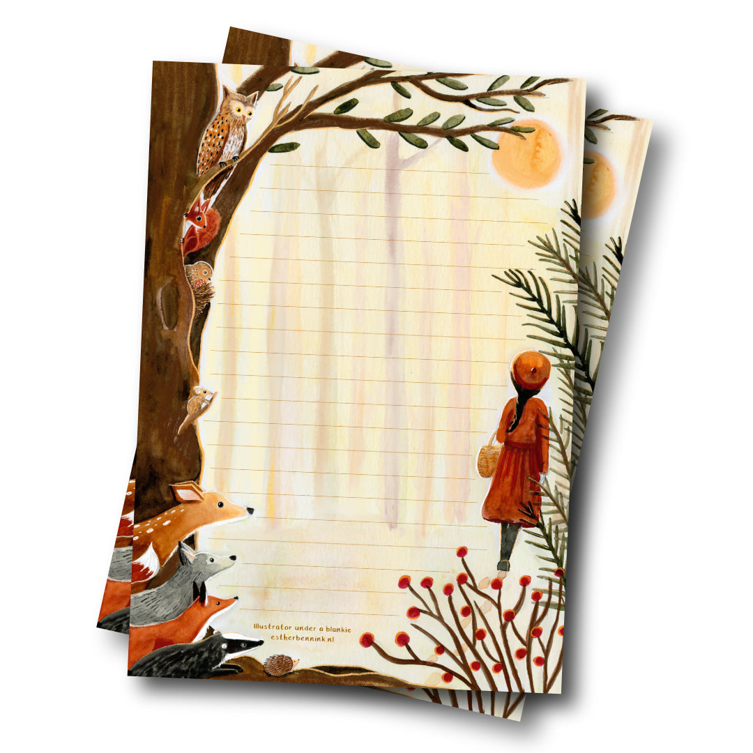 Esther Bennink Notepad A5 - Never Alone