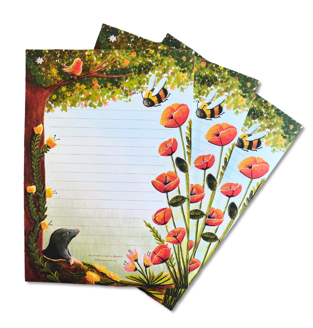 Esther Bennink - Notepad - Spring A5
