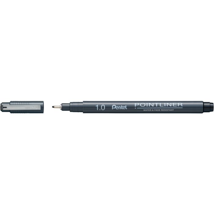 Pentel Fineliner Pointliner - Zwart pt. 1