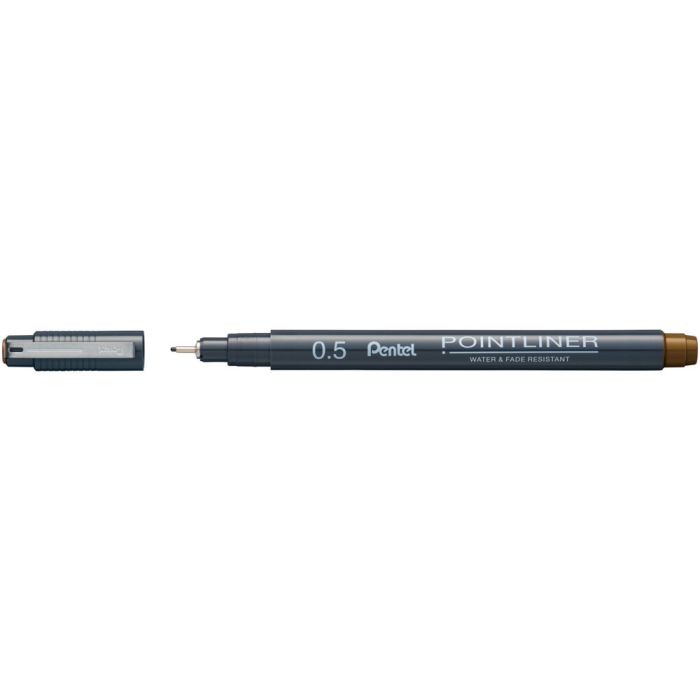 Pentel Fineliner Pointliner - Sepia pt. 0.5