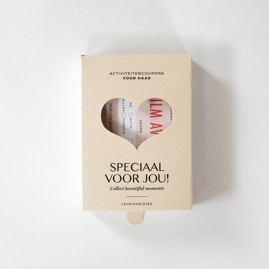 Leukigheidjes - "Speciaal voor jou" coupons Vrouw