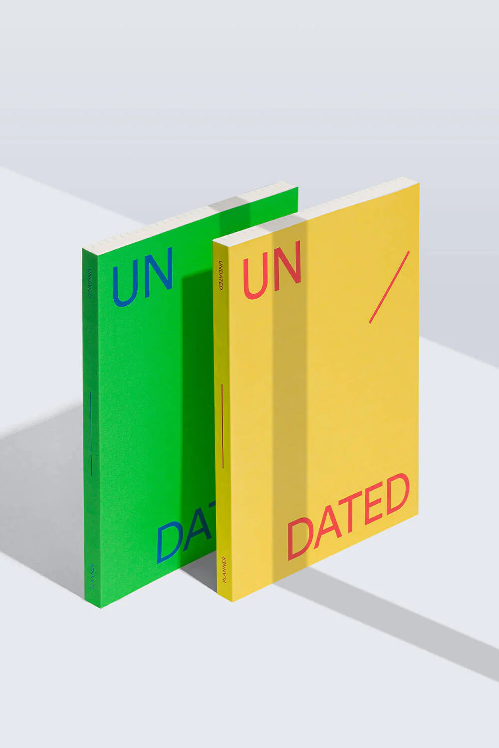 mishmash Undated A5 planner Time Block - Lemon
