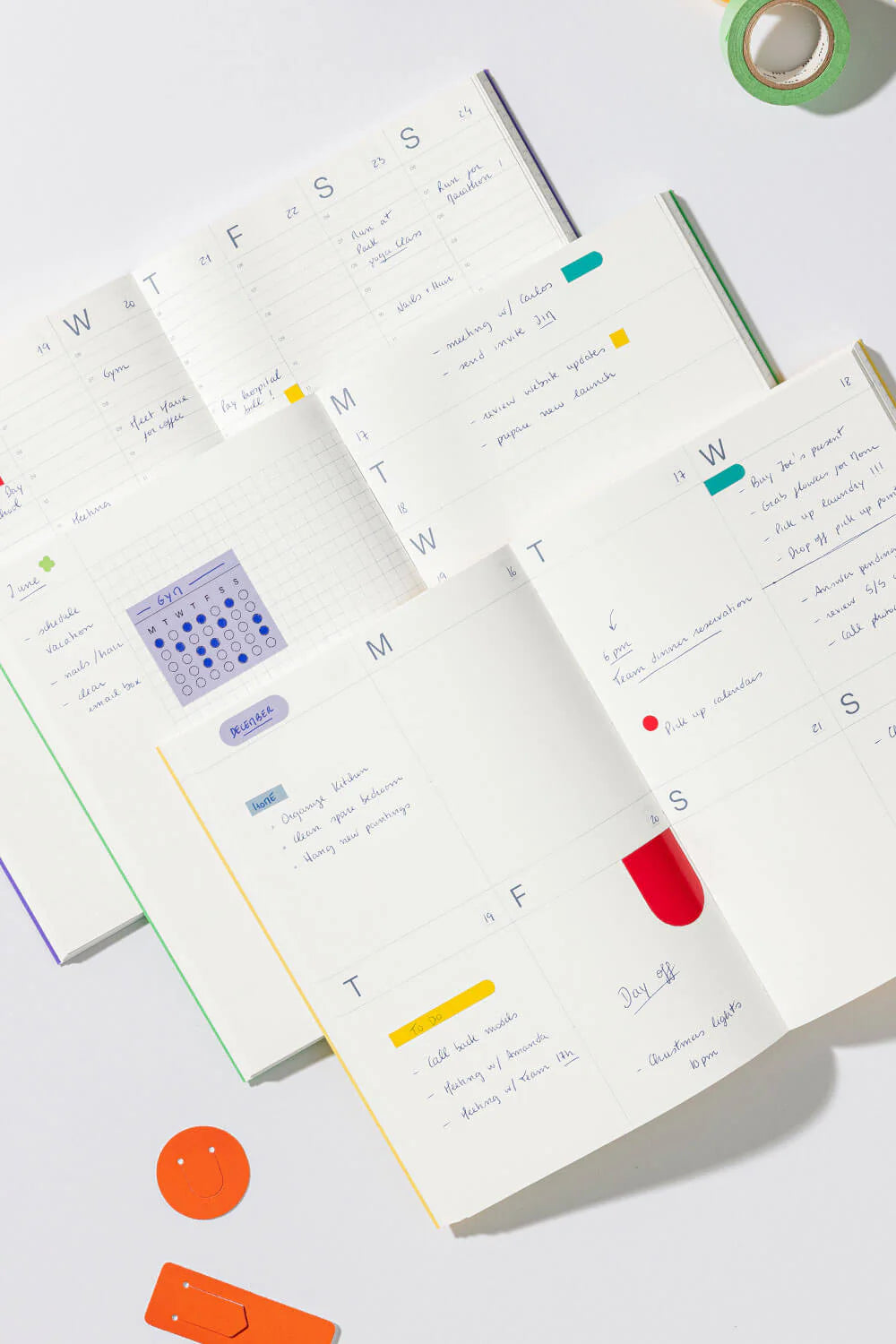 mishmash Undated A5 planner Notes - Purple