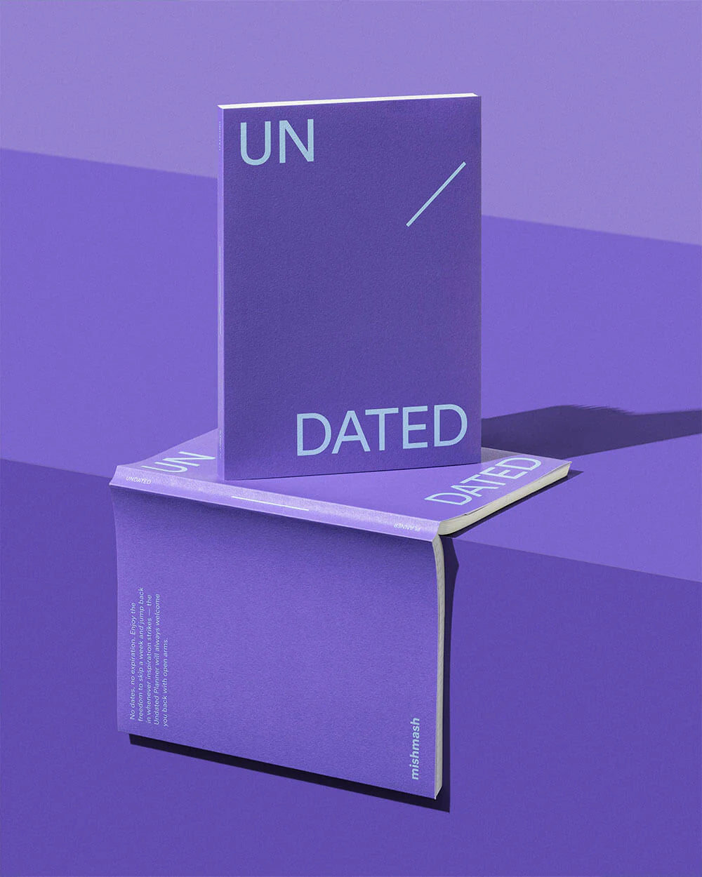 mishmash Undated A5 planner Notes - Purple