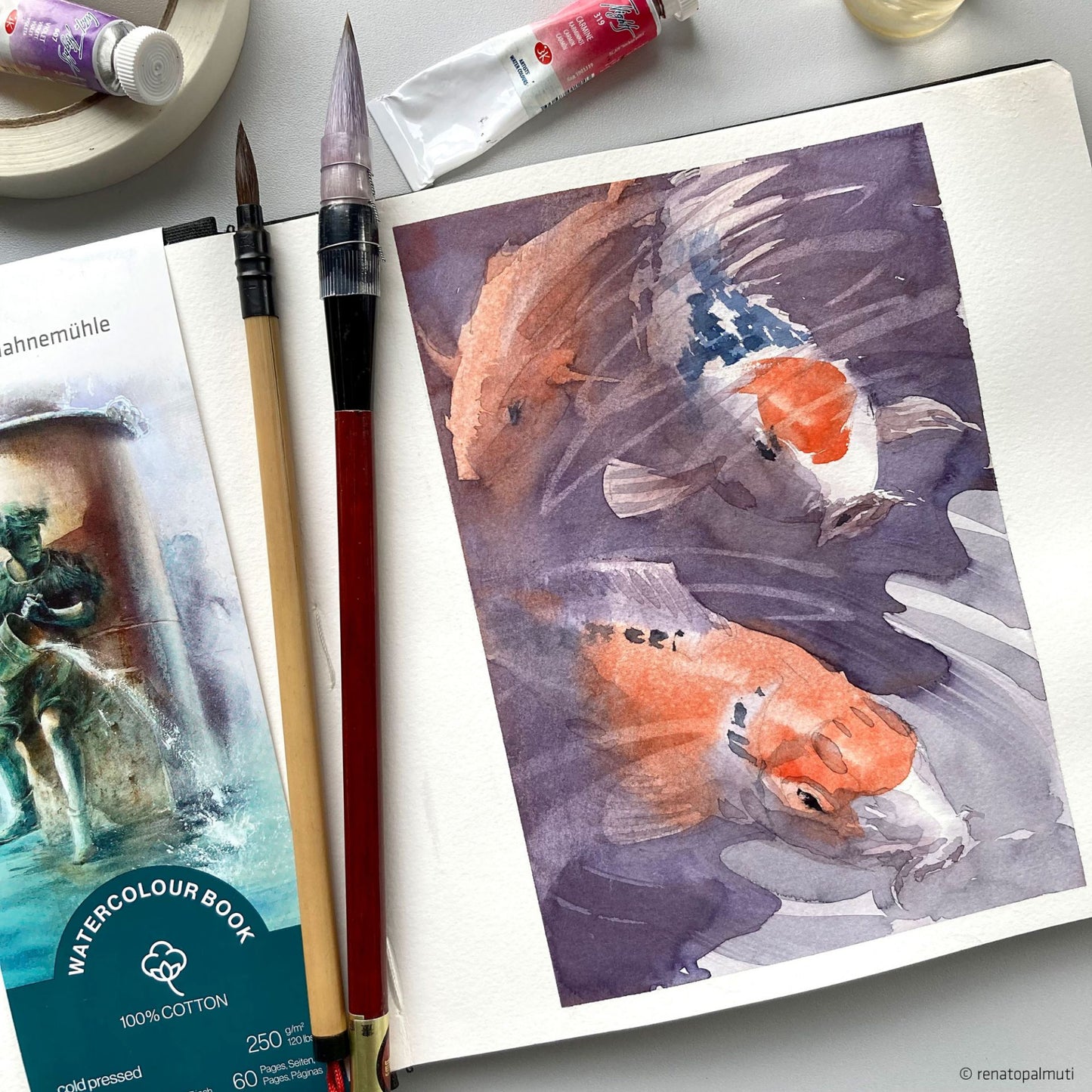 Hahnemühle Watercolor Book 100% Cotton - A6 Landscape
