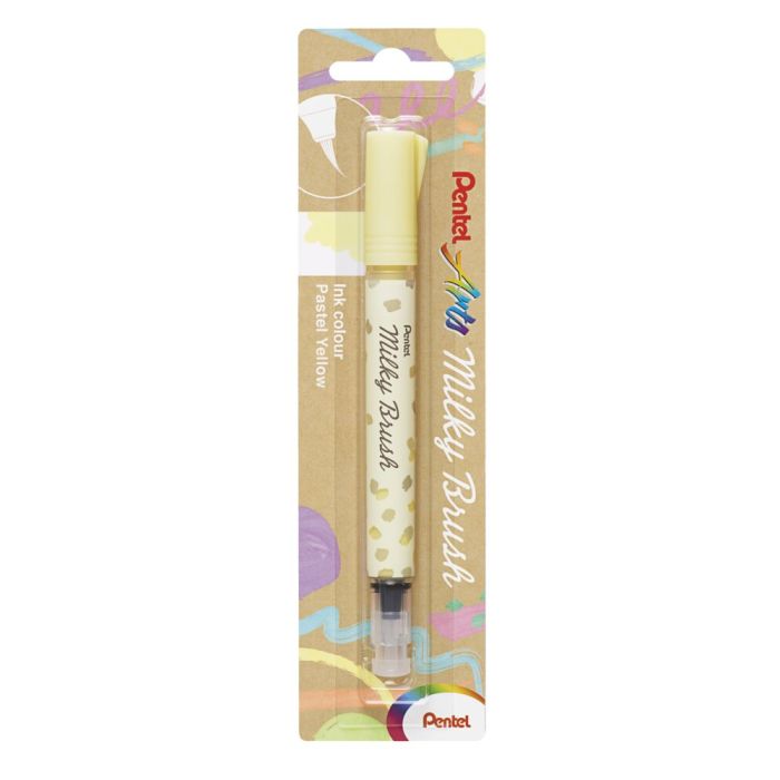 Pentel Milky Brush - Pastel Geel