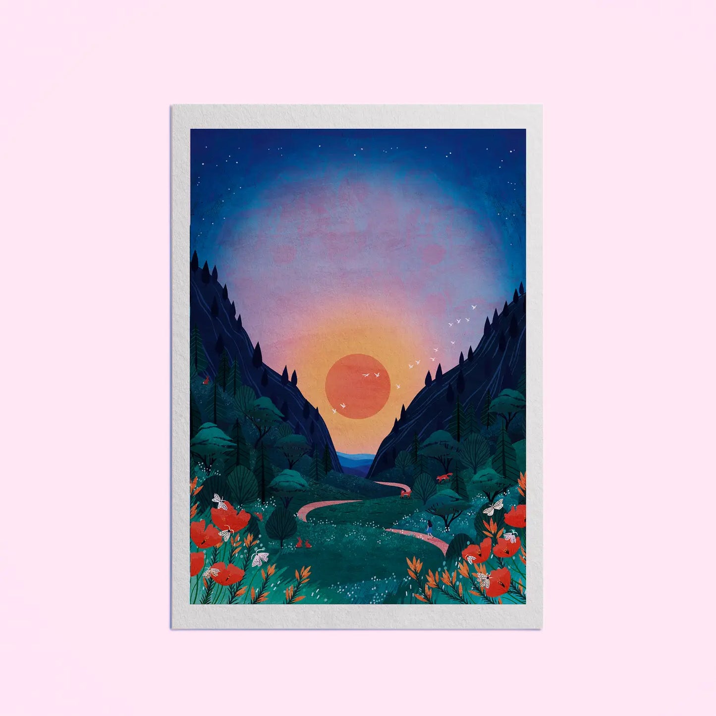 Herwilding - A4 Art Print by Hello Grimes