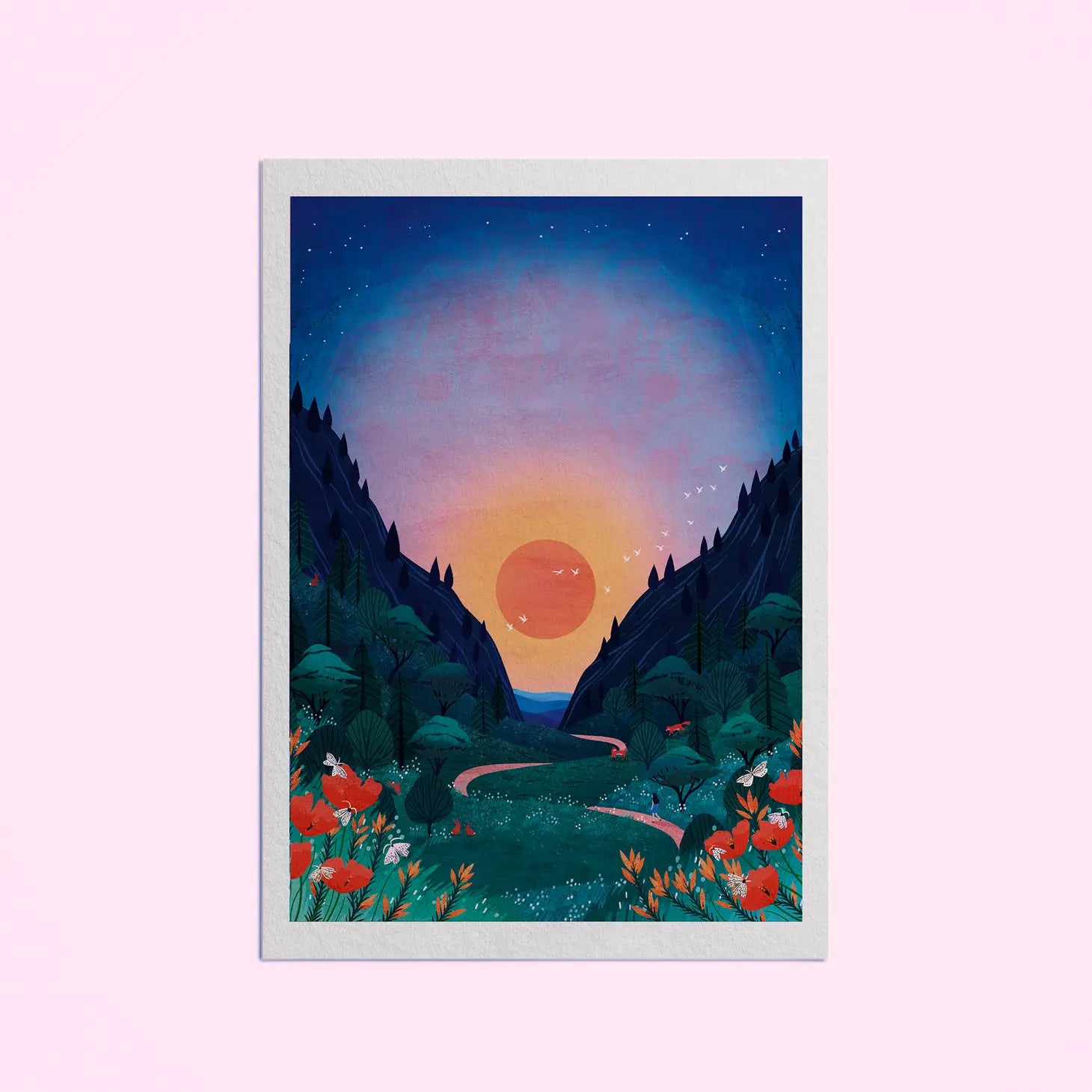 Herwilding - A4 Art Print by Hello Grimes