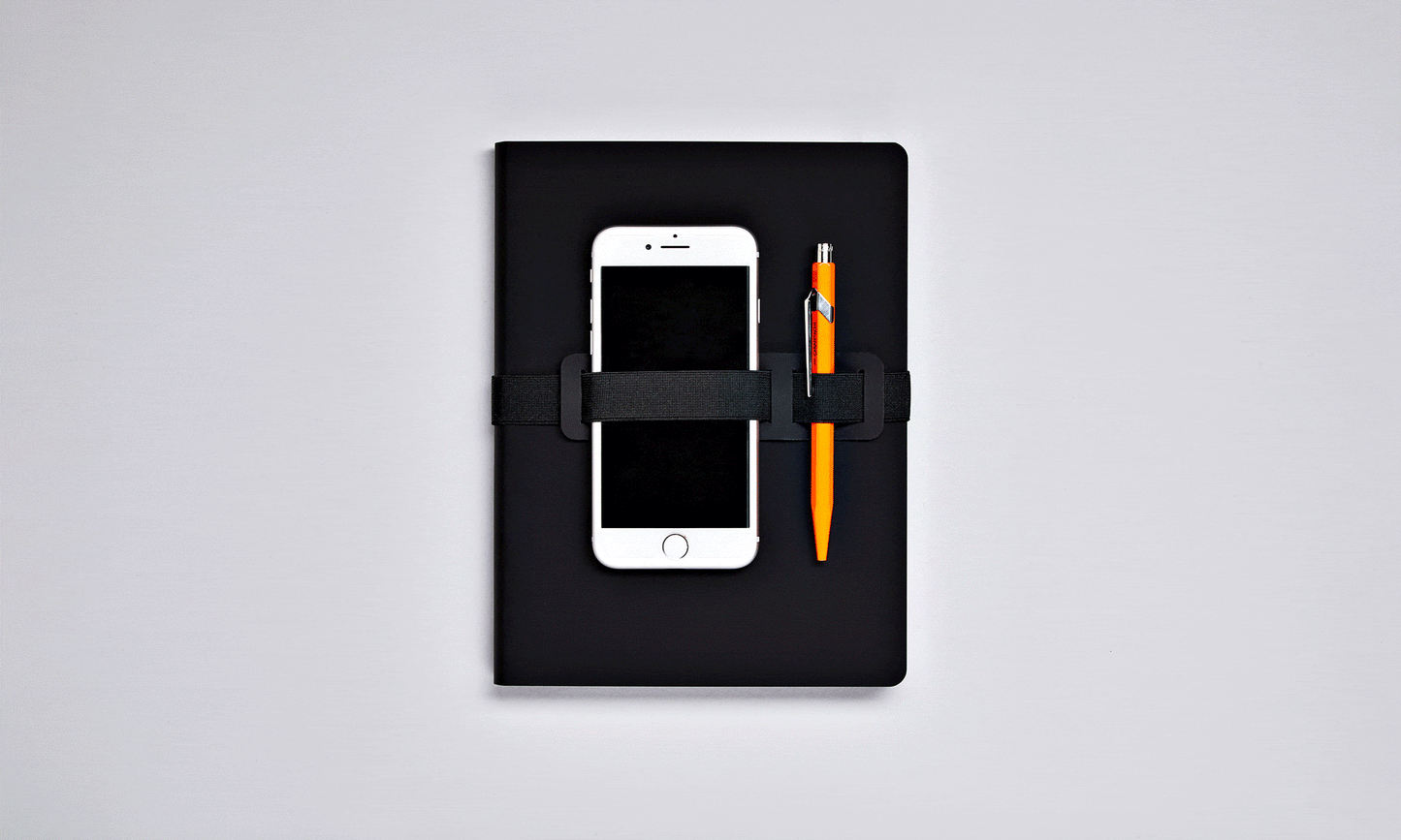 Nuuna Notitieboek Voyager L - Black