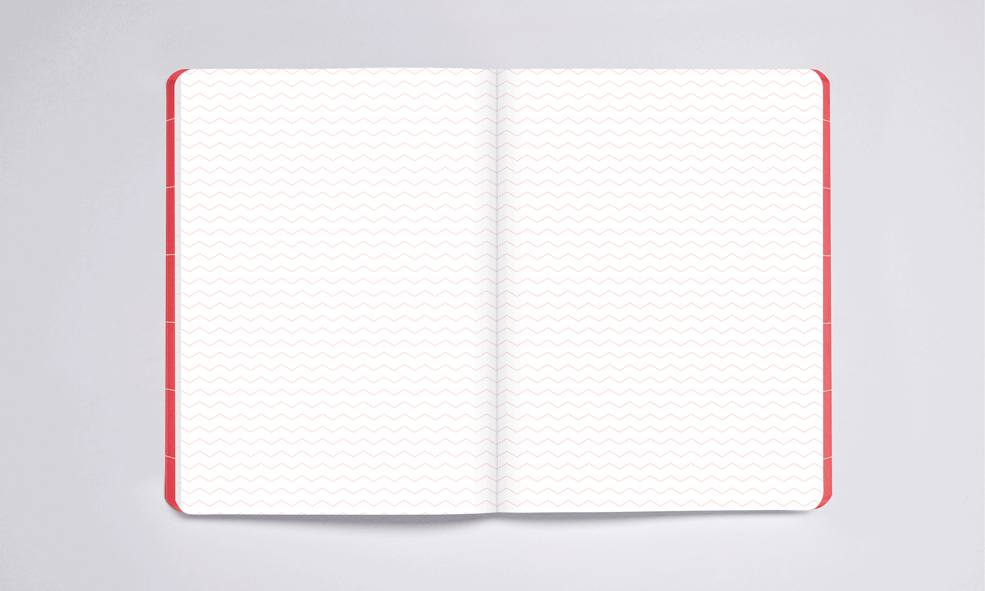 Nuuna Notitieboek Break the Grid L Light - Red