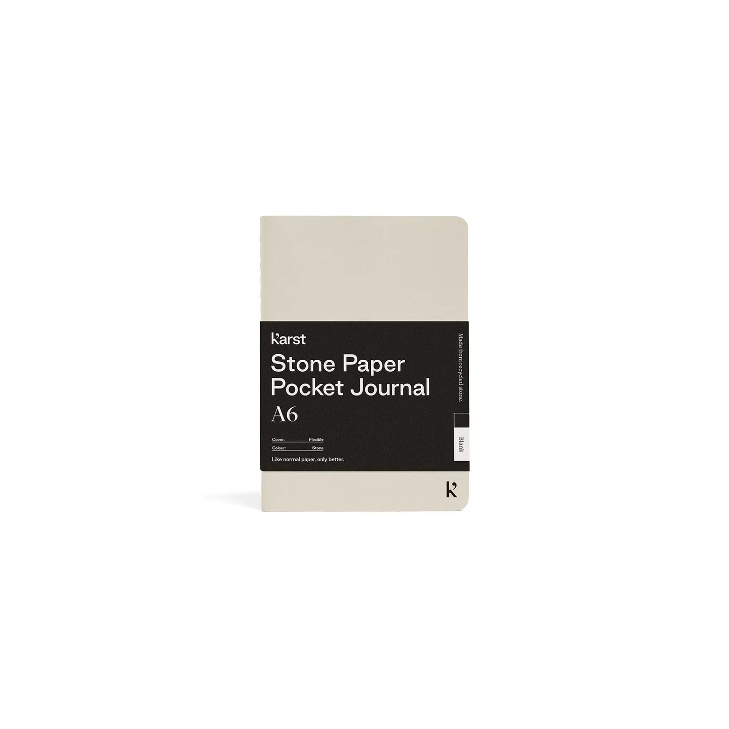 Karst Pocket Journal A6 – Stein (leer)