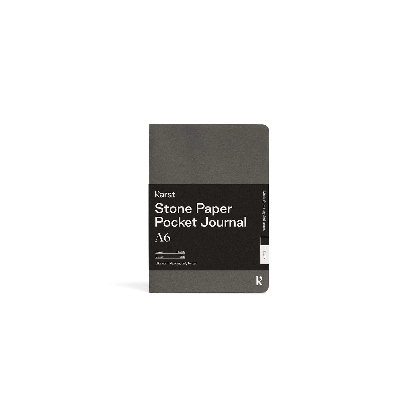 Karst Pocket Journal A6 – Slate (Blank)